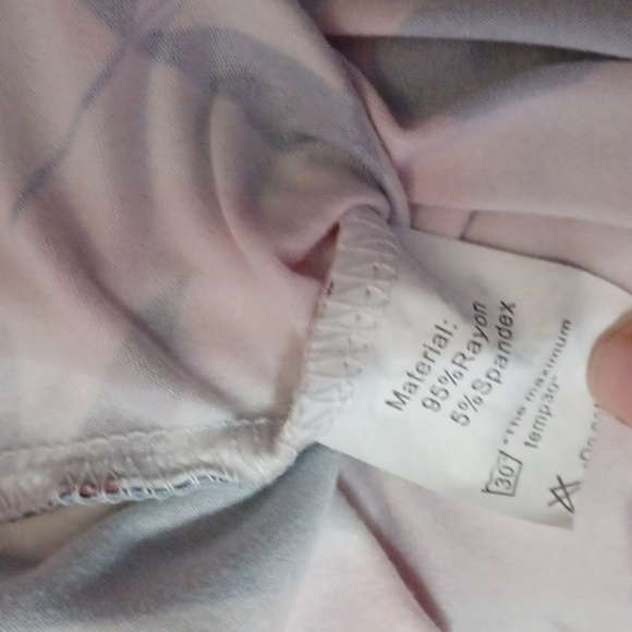 Unbranded Tropical Leaf Dress With Pockets - Picture 3 of 11